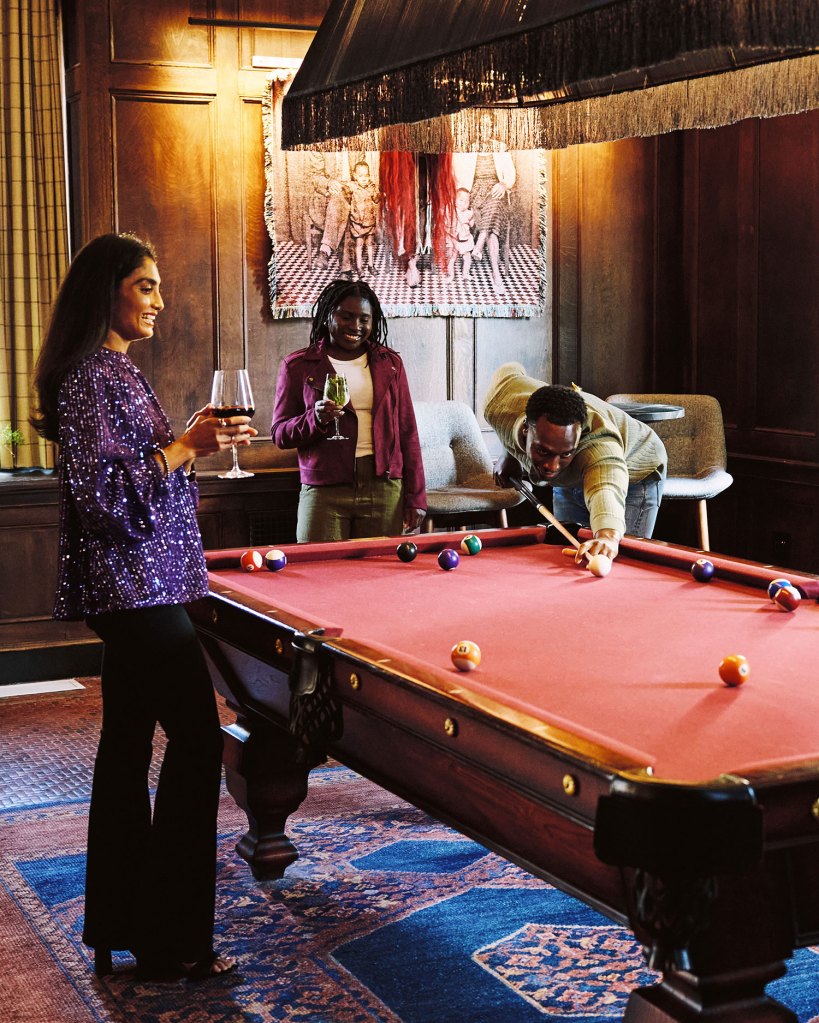 The Billiards Room at 21c Museum Hotel St. Louis